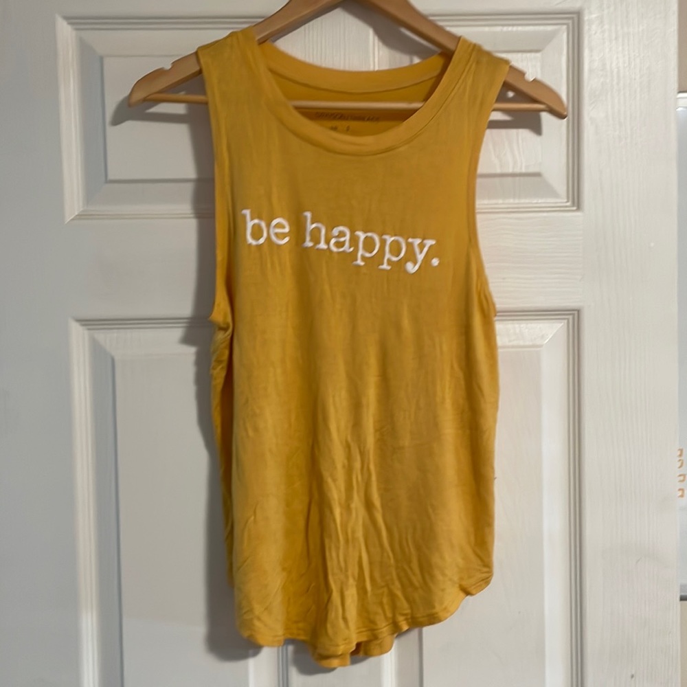Be Happy tank